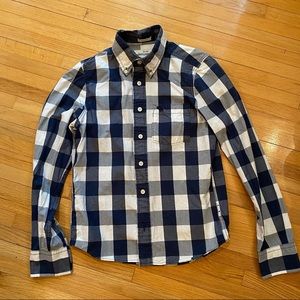 Abercrombie button down boys large